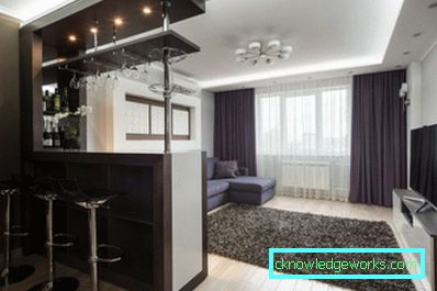 271-Бар пулт за кухињу - 110 фотографија