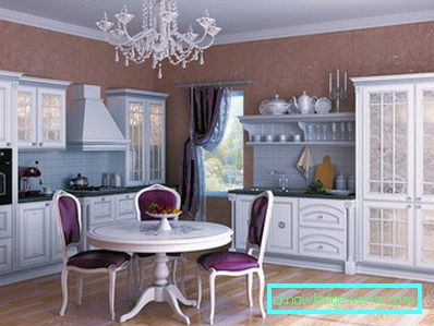 Бели кухињски намештај