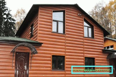 Блок кућа за екстеријер куће: како изабрати? Блок кућа за екстеријер куће: како изабрати?