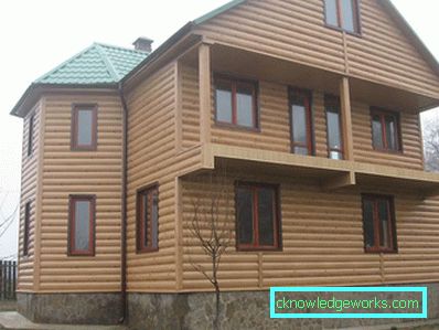 Блок кућа за екстеријер куће: како изабрати? Блок кућа за екстеријер куће: како изабрати?