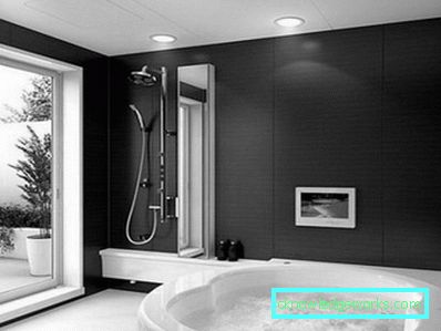 16 Црно-бело купатило - 105 фотографија