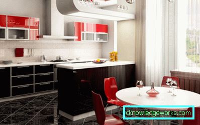 53-Десигн црвена кухиња (фото)