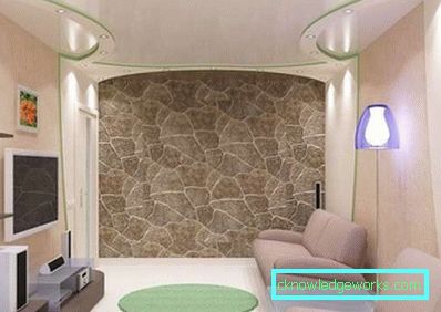 Дизајн дневне собе 15 квадратних метара - фотографија модерних интеријера соба