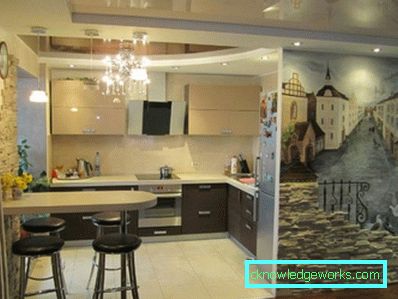 Дизајн кухиње и дневног боравка Дизајн кухиње и дневног боравка