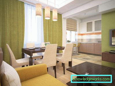 Дизајн кухиње и дневног боравка Дизајн кухиње и дневног боравка