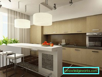 Дизајн кухиње и дневног боравка Дизајн кухиње и дневног боравка