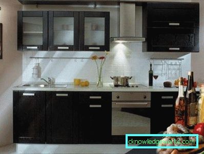 Кухињски дизајн дневни боравак 13 м2 - фото интеријер идеје
