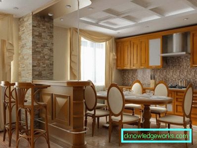 Кухињски дизајн са шанком Кухињски дизајн са шанком