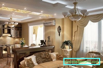 Дизајн кухиње и дневног боравка Дизајн кухиње и дневног боравка