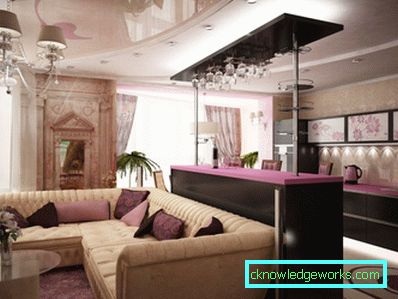 Дизајн кухиње и дневног боравка Дизајн кухиње и дневног боравка