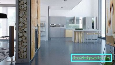 Дизајн кухиње у приватној кући