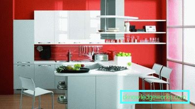 Дизајн кухињског зида - 50 фотографија интеријера
