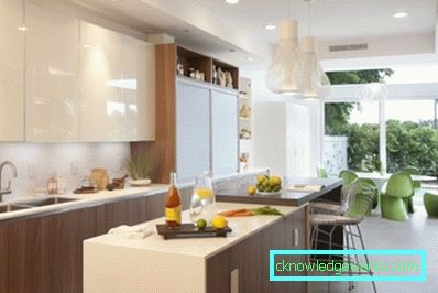Дубина горњих ормара у кухињи Дубина горњих ормара у кухињи