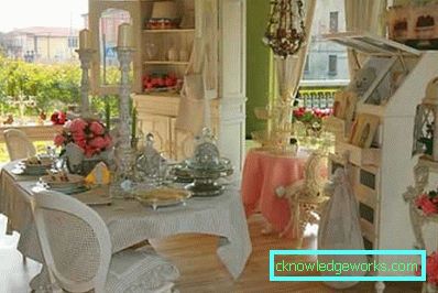 Провансе стиле ливинг роом - интеријер фотографија и стилске карактеристике
