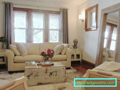Провансе стиле ливинг роом - интеријер фотографија и стилске карактеристике