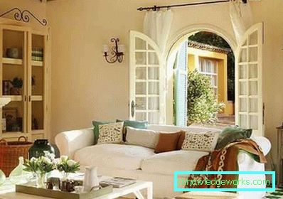 Провансе стиле ливинг роом - интеријер фотографија и стилске карактеристике