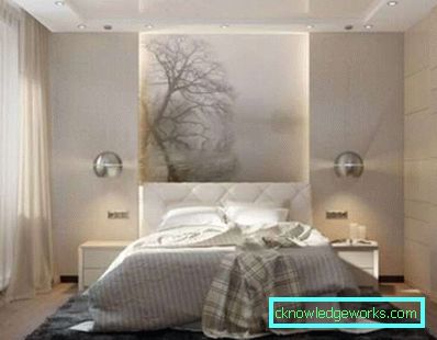 Унутрашњост мале спаваће собе од 10 квадратних метара - прави дизајн фотографије
