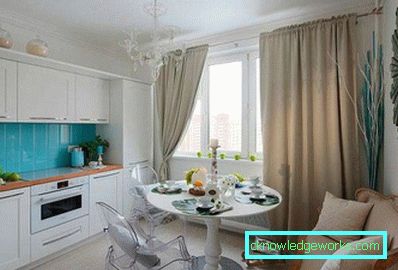 Кухиња дневни боравак 18 м2