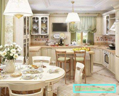 Кухиња дневни боравак 18 м2
