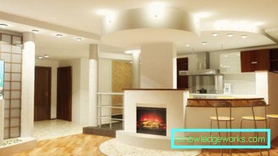 Кухиња са камином Кухиња са камином
