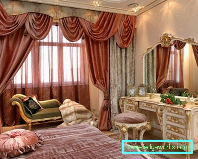 429-Ламбрекини за спаваћу собу - фотографија