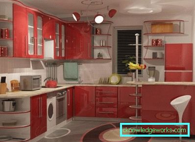 384-Стретцх строп у кухињи - 100 фотографија