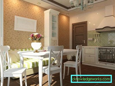 Склопиви кауч у кухињу Склопиви кауч у кухињу