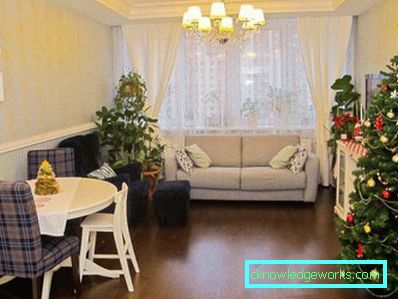 Реновирање дневног боравка - фотографије правог дизајна