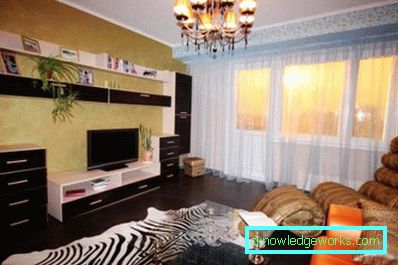 Реновирање дневног боравка - фотографије правог дизајна