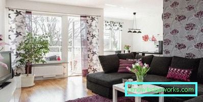 Завјесе за дневну собу у модерном стилу - фото оригинална рјешења