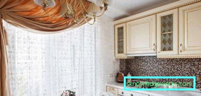 Завјесе за малу кухињу - декорација прозора у кухињи у модерном стилу