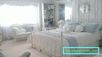 Завјесе у спаваћој соби у стилу Провансе - фото интеријери Завјесе у спаваћој соби у стилу Провансе - фото интеријери