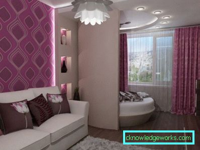 443-Комбинирана соба - 100 фотографија