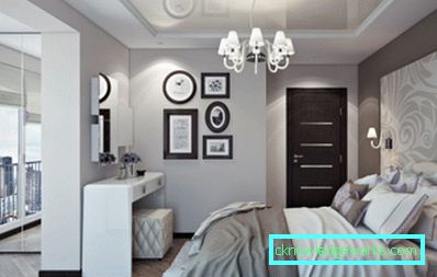 449-Спаваћа соба у сивим бојама - 100 фотографија