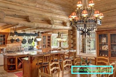 Вањска дрвена кућа од 134 свјетла
