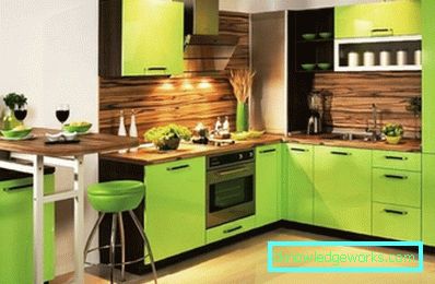 335 угаона кухињска гарнитура - 77 фотографија
